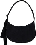 BAGGU Medium Nylon Crescent Bag - Casual Crossbody with Big Carrying