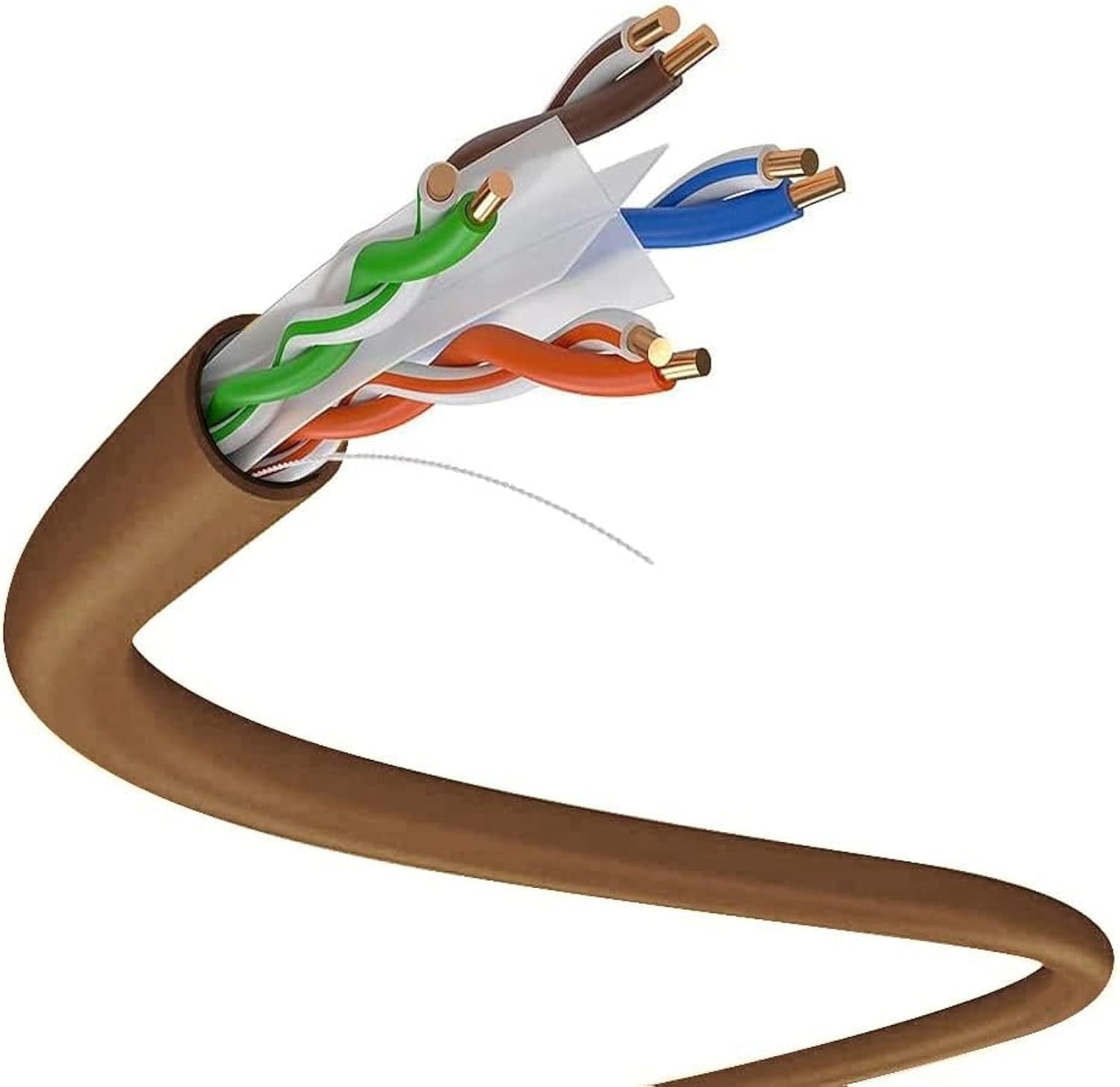 Dripstone CAT6 Ethernet Cable 1000ft for High-Speed Internet