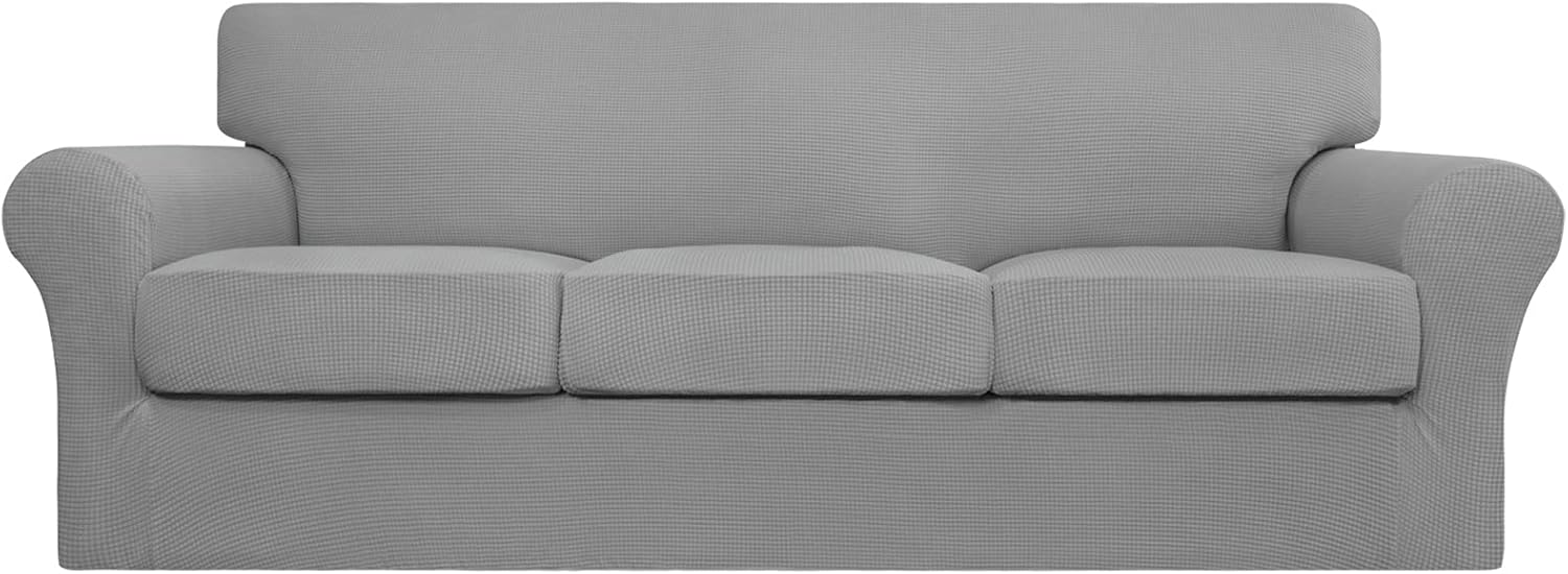 Stretch Couch Cover for Dogs - Washable Slipcover for Sofa