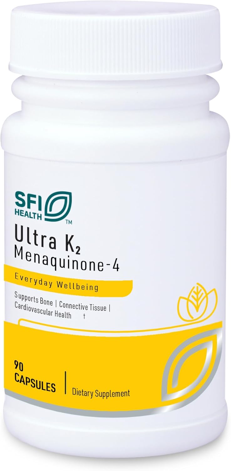 Ultra K2 Menaquinone Vitamin K2 Supplement for Bone Health