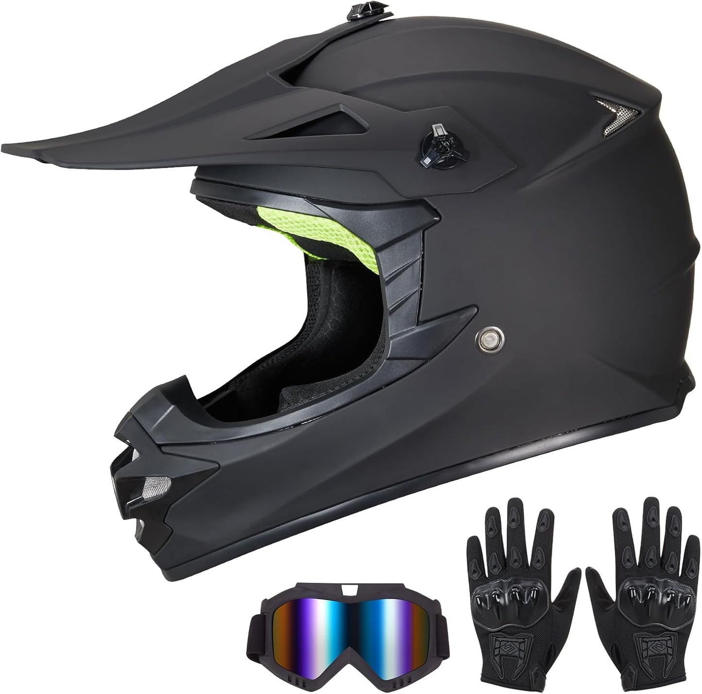 Youth Kids Dirt Bike Helmet for Safe Off-Road Riding Fun
