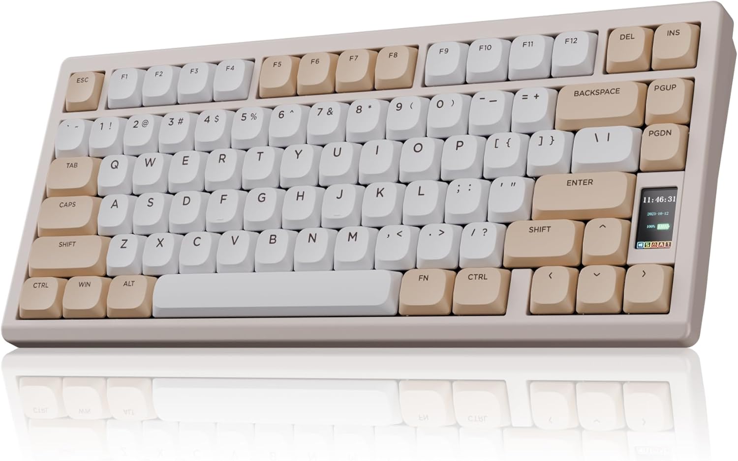 Wireless Gaming Keyboard: Tri-Mode, RGB Backlit, Portable