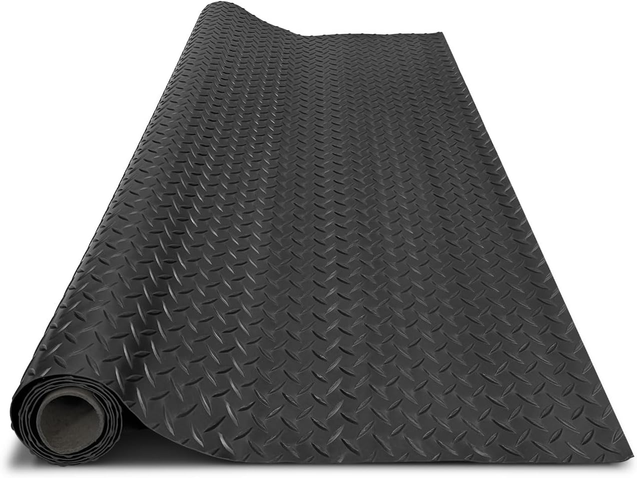4x6 FT Garage Floor Mat - Non-Slip PVC Rubber for Durability