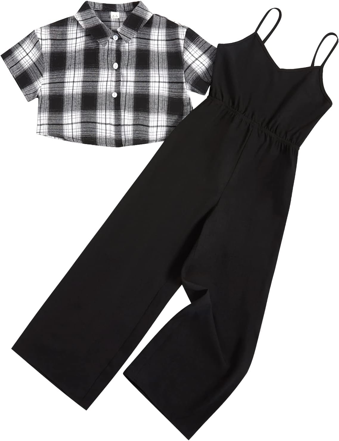 OYOANGLE Girl's 2 Piece Outfits for Stylish Summer Fun