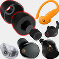 AirFoams Pro Universal Memory Foam Ear Tips with Silicone Shield