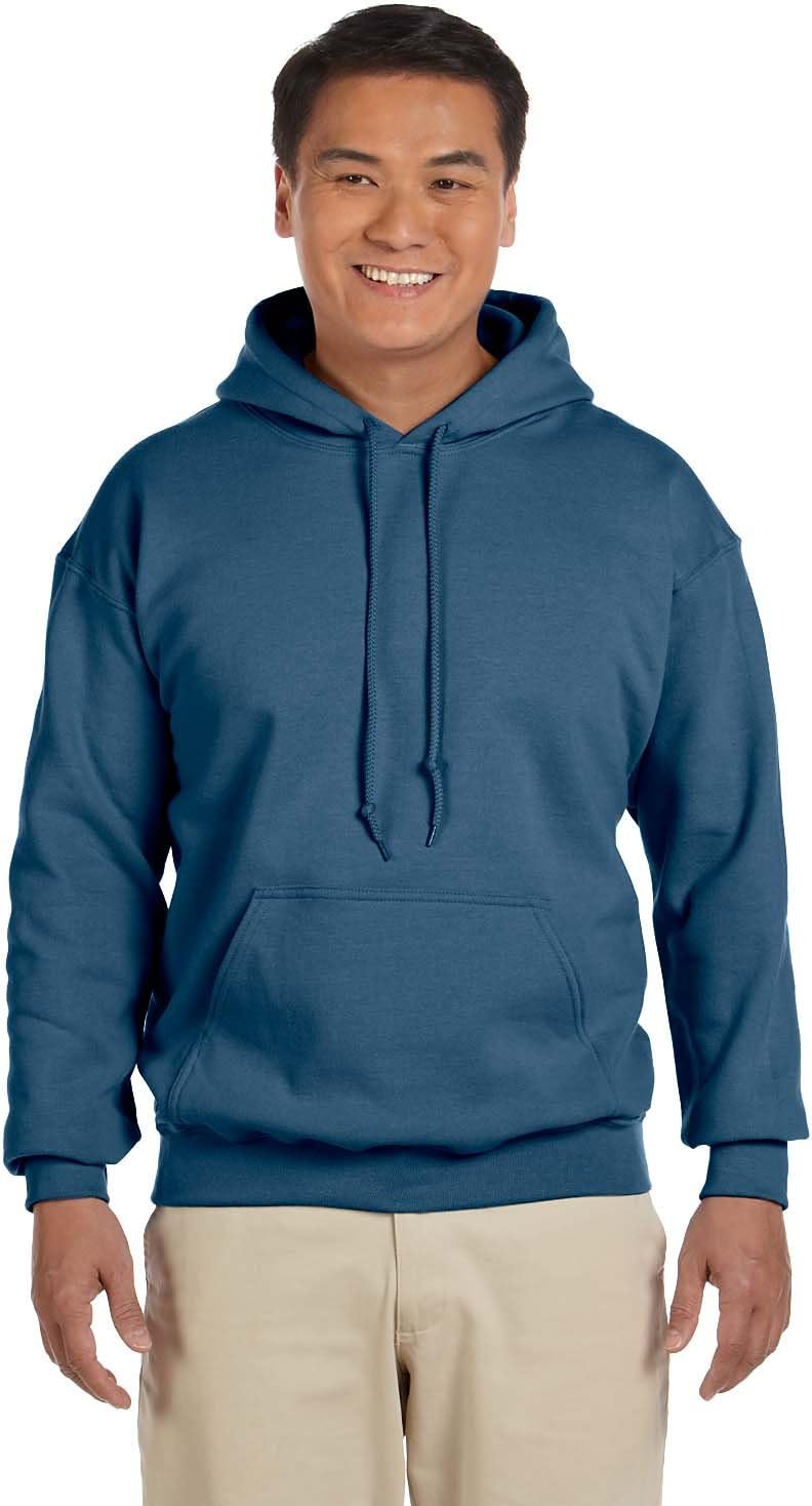 Gildan 3XL Indigo Blue Hoodie | 50/50 Blend for Ultimate Comfort