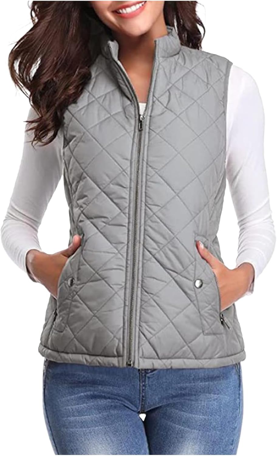 Stay Cozy & Stylish in YRAETENM Puffer Vest