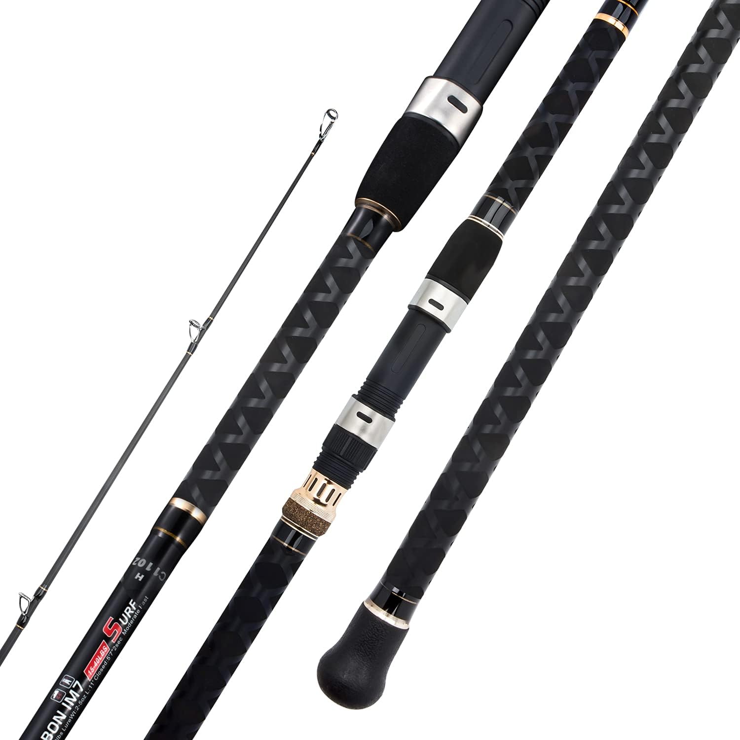 BERRYPRO Surf Spinning Fishing Rod - Sensitive & Strong Design