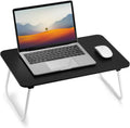 Foldable Laptop Desk Portable Lap Desk Bed Table - Lightweight, Stable