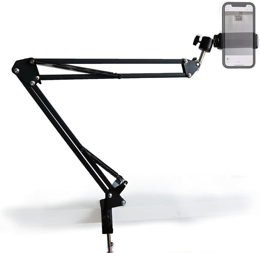 Flexible Arm Phone Stand - Hands-Free Streaming