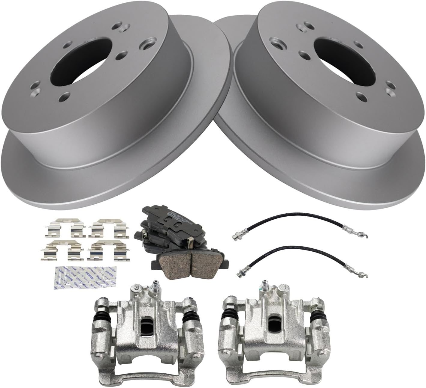 TRQ Rear Brake Pad & Rotor Kit for 2016 Kia Sportage Review