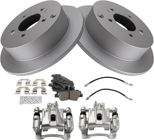 TRQ Rear Brake Pad & Rotor Kit for 2016 Kia Sportage Review