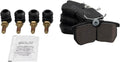 TRQ Rear Brake Pads Ceramic Compatible with 2014-2019 Ford Fiesta