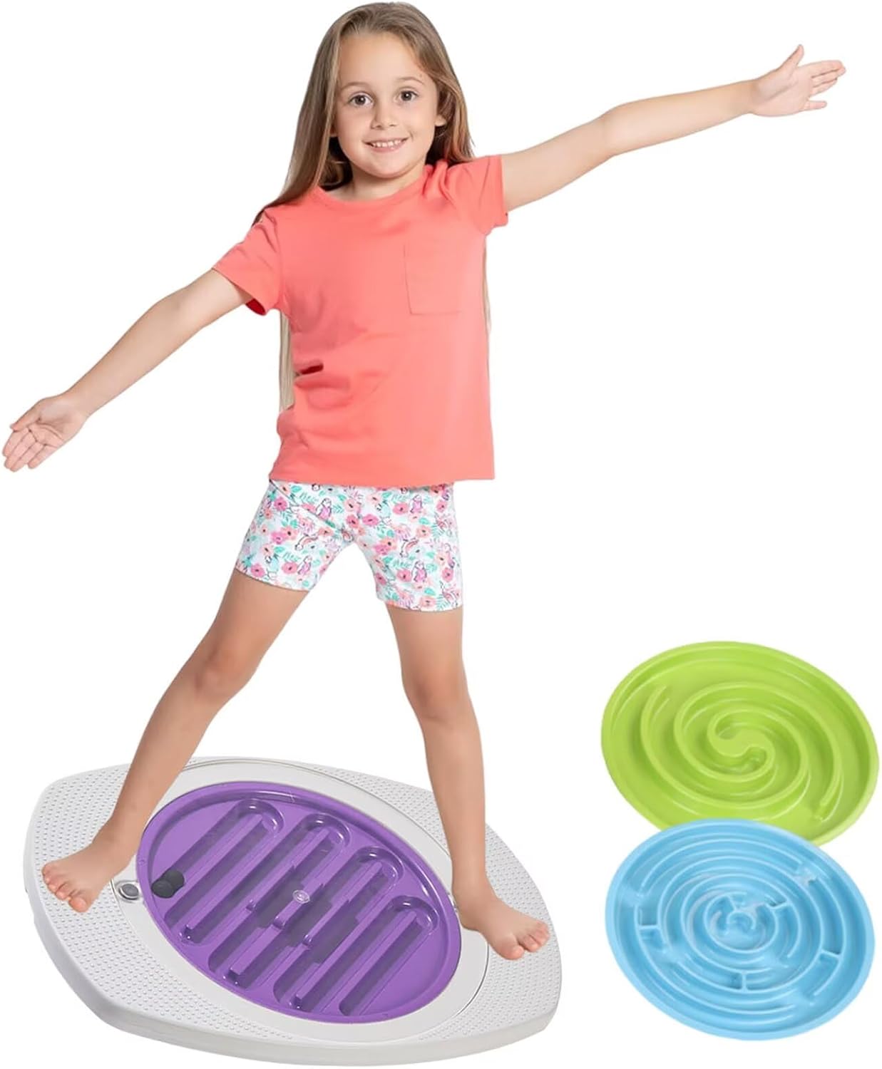 Balance Board for Kids - 20 inch Maze Rocking Seesaw Fun