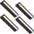 LED Under Cabinet Lighting 12 in 8W 3CCT Dimmable - 4 Pack