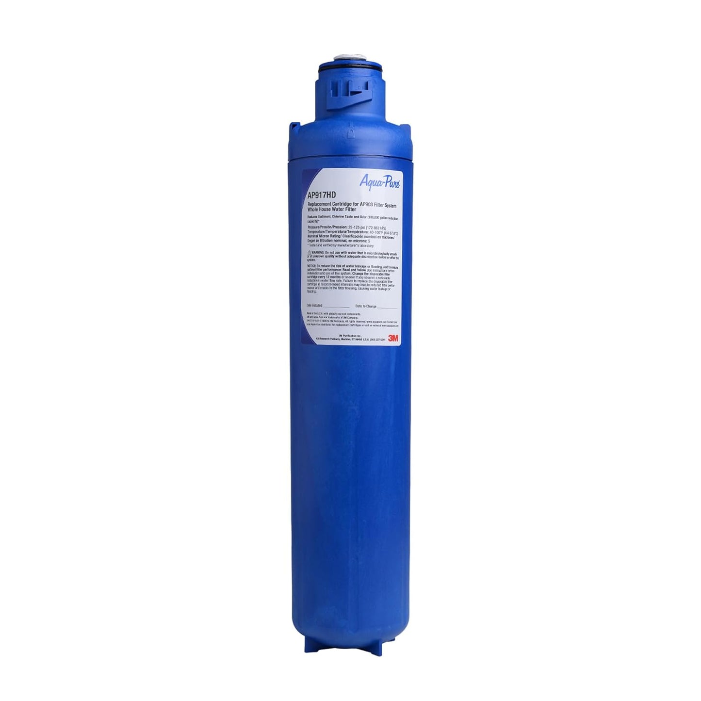 3M Aqua-Pure Whole House Water Filter AP917HD for Clean Water