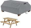 Waterproof Picnic Table Cover for 6 ft Table - Windproof Protection