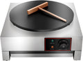 15.75in Electric Crepe Maker: Nonstick, Adjustable Temp, US Stock