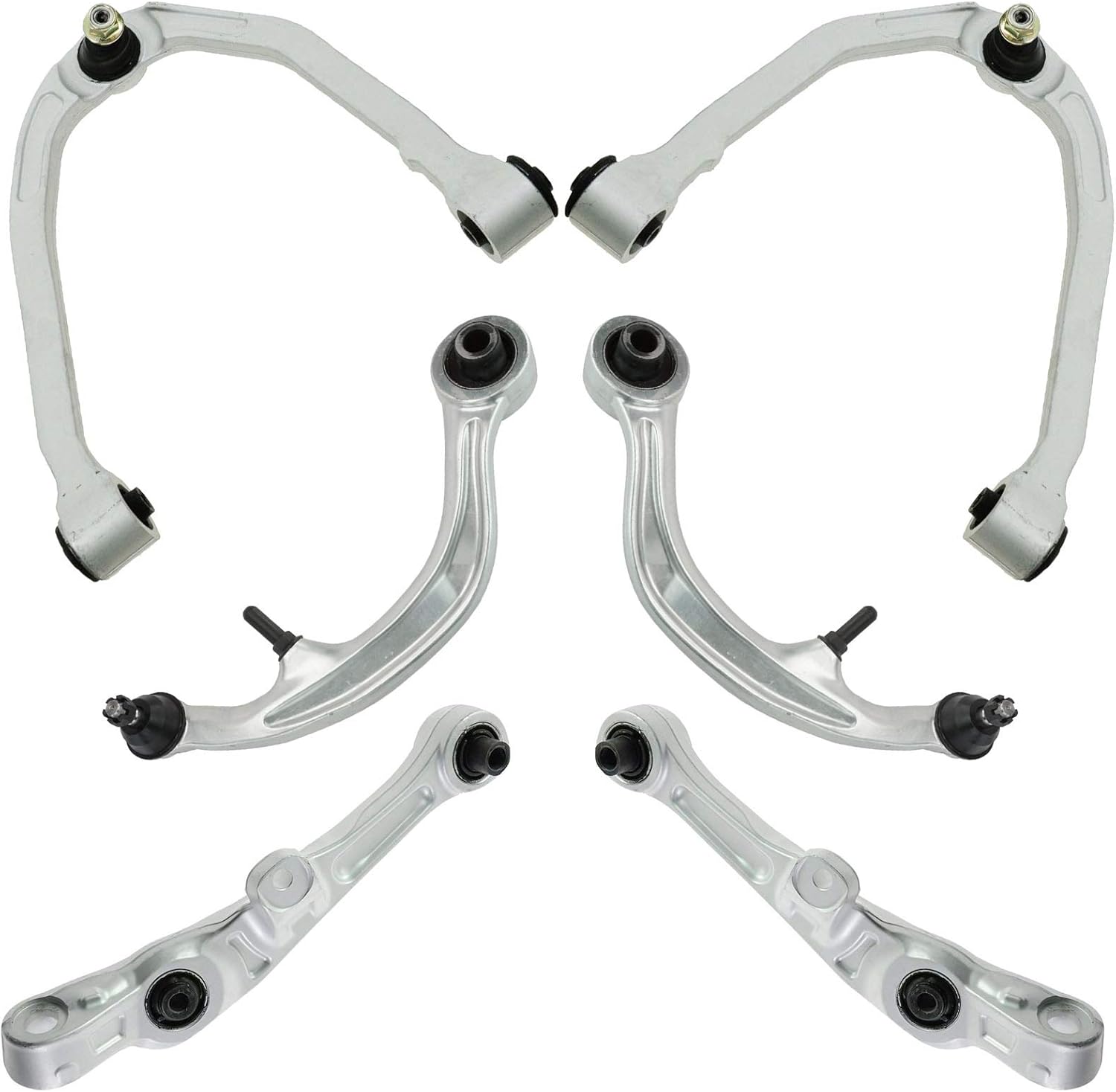 TRQ Front Control Arm with Ball Joint Set for INFINITI G35