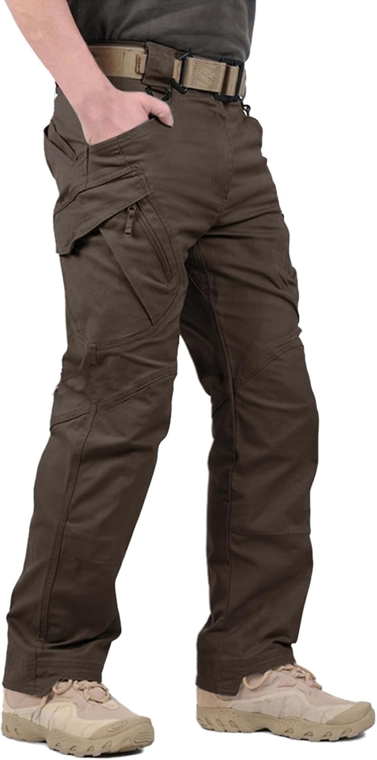 Men's Ripstop Tactical Pants for Outdoor Work and Hiking