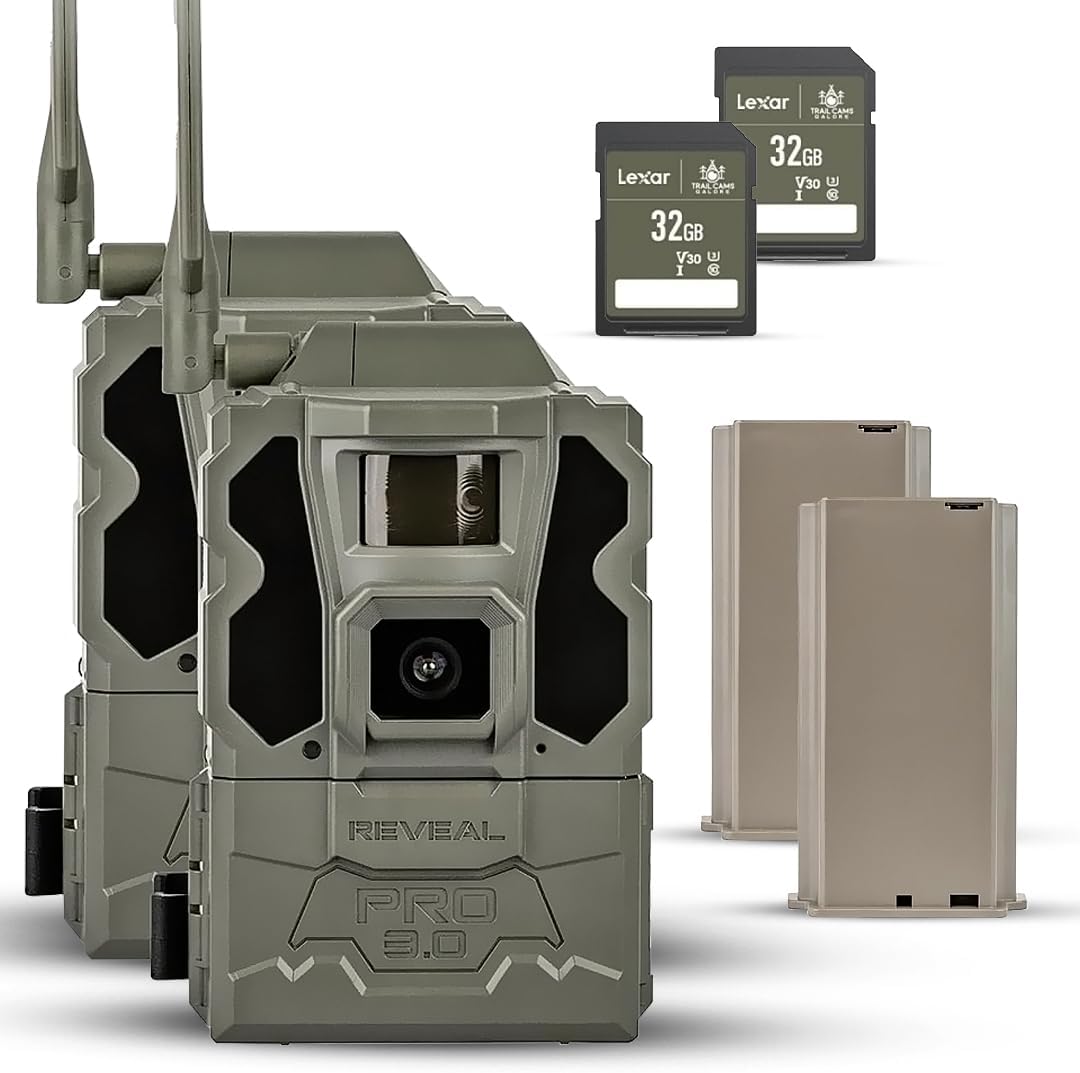 TACTACAM Reveal Pro 3.0 Cellular Trail Camera with GPS & Wi-Fi
