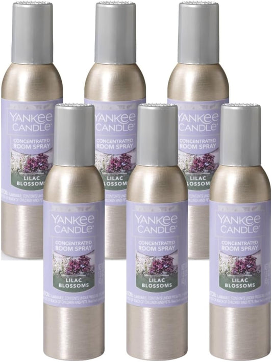 Yankee Candle Concentrated Air Freshener Room Spray, Lilac Blossoms