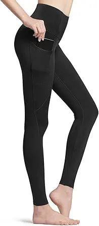 TSLA Women's Thermal Yoga Pants for Winter Workouts and Running