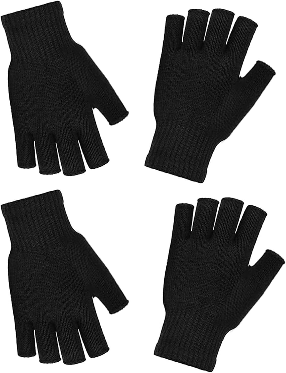 Touchscreen Thermal Half Finger Gloves - ONEREED