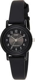 CASIO Women's Black Analog Watch | Water Resistant | Lightweight Comfort