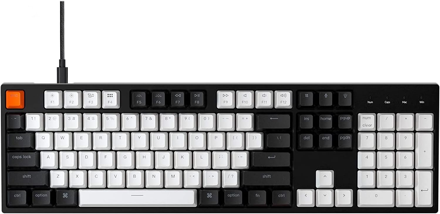 Keychron C2 Full Size Wired Keyboard - RGB Backlit