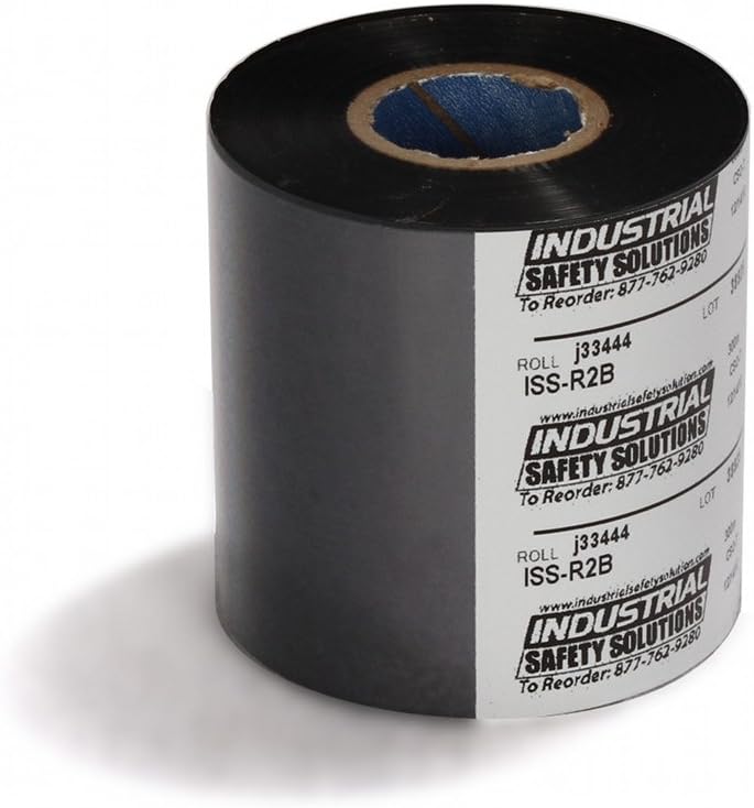 Multi-Application Black Ribbon for SafetyPro Printers - 2.5in x 984ft