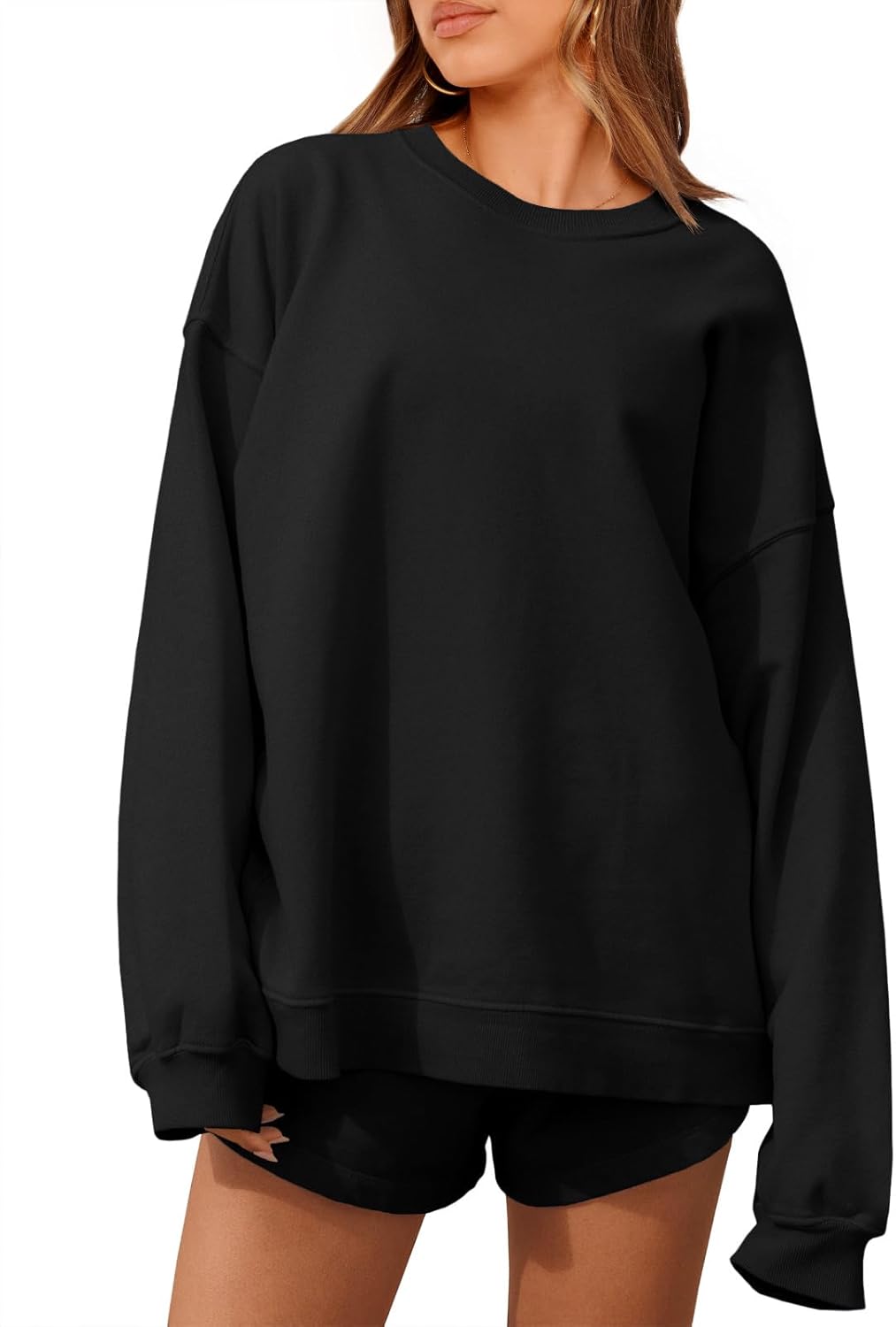 Oversized 2 Piece Outfits for Women - Casual Fall Lounge Set