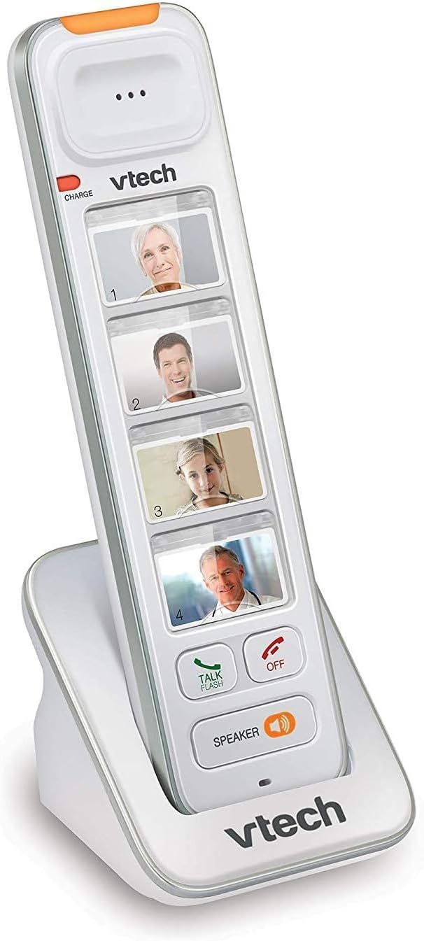VTech SN5307 Amplified Photo Dial Handset for Senior Phones