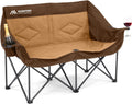 Double Camping Chairs for Adults Oversized Loveseat - Portable
