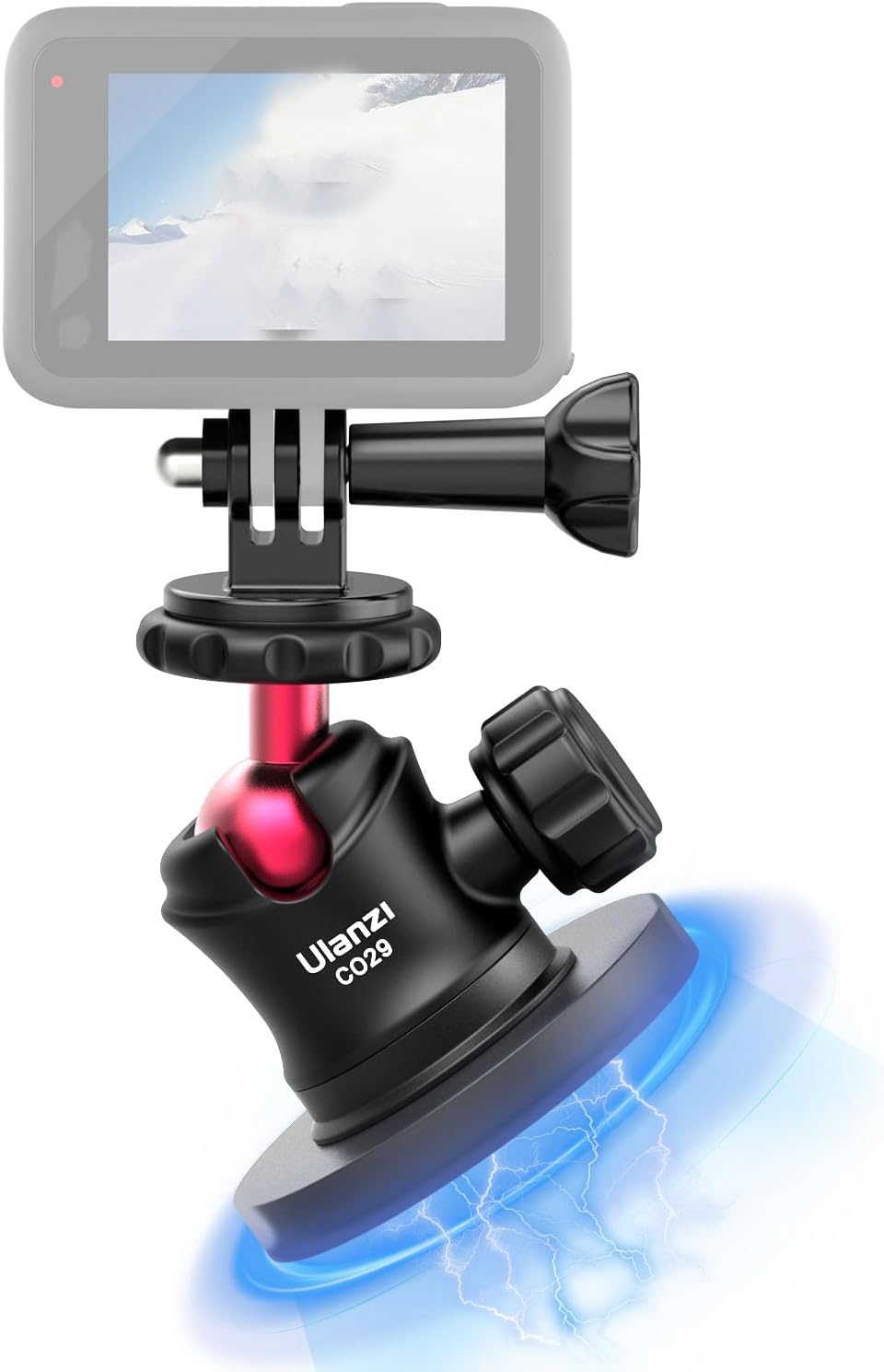 360 Rotation Magnetic Mount for Action Cameras