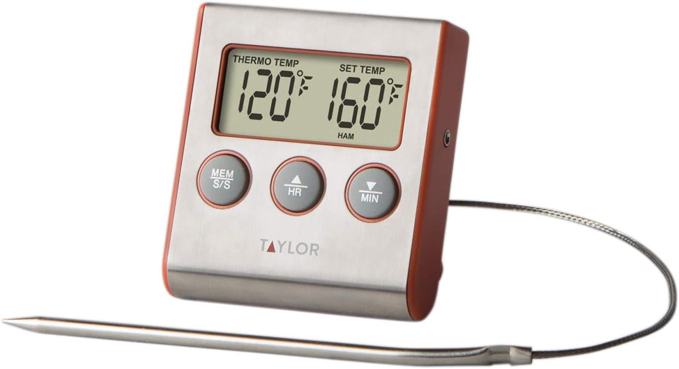Taylor Instant Read Thermometer: Perfectly Cooked BBQ Every Time