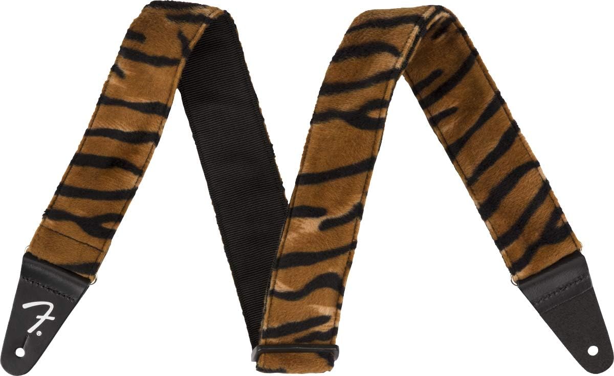Fender Wild Animal Print Guitar Strap, 2in Zebra Design Review