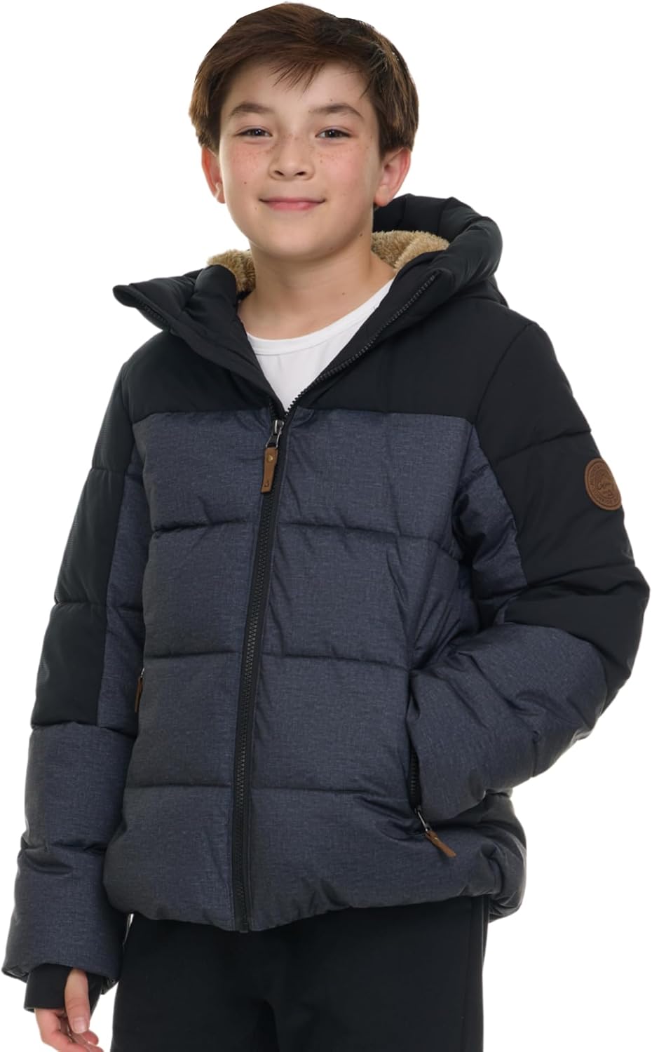Gerry Heavyweight Puffer Jacket for Boys - Warm Insulated Coat