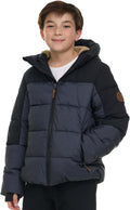 Gerry Heavyweight Puffer Jacket Boys with Hood - Sherpa (Style 7RXP)