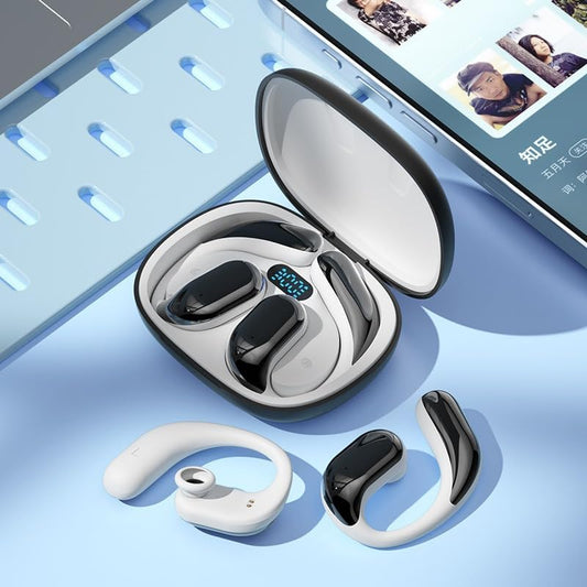 Ultra-Long Battery Life Bone Conduction Headset (Black)