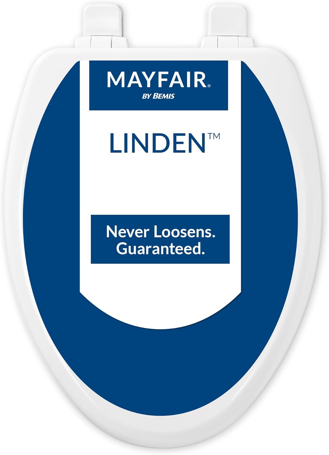 Mayfair Linden Slow Close Toilet Seat for Elongated Toilets
