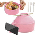 Portable Microwave Ramen Bowl Set - Cook Anywhere! Info