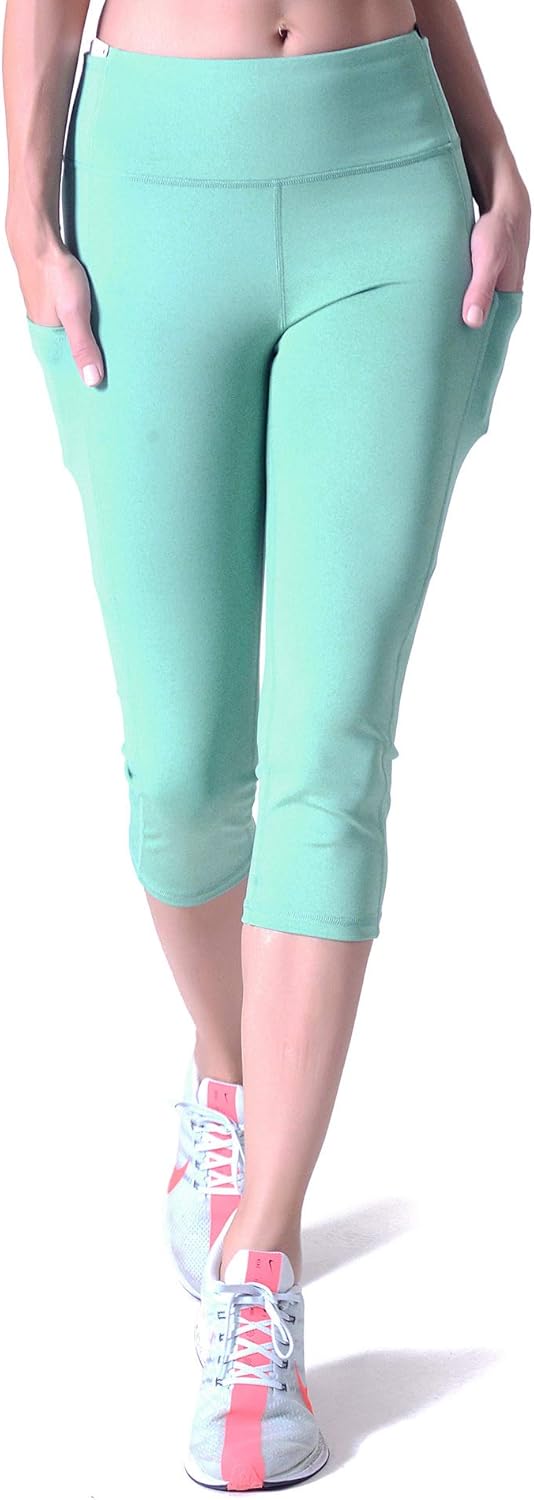 ICONOFLASH High Waist Tummy Control Leggings - 5 Pockets