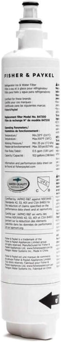 Fisher & Paykel Refrigerator Water Filter for Clean Water Taste