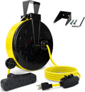 EP 30 Ft Retractable Extension Cord Reel - Ceiling or Wall Mount
