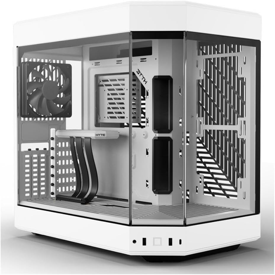 HYTE Y60 Mid-Tower ATX Case with Panoramic Tempered Glass Design