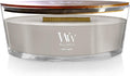 WoodWick Wood Smoke Ellipse Candle - Crackling Fireside Ambiance
