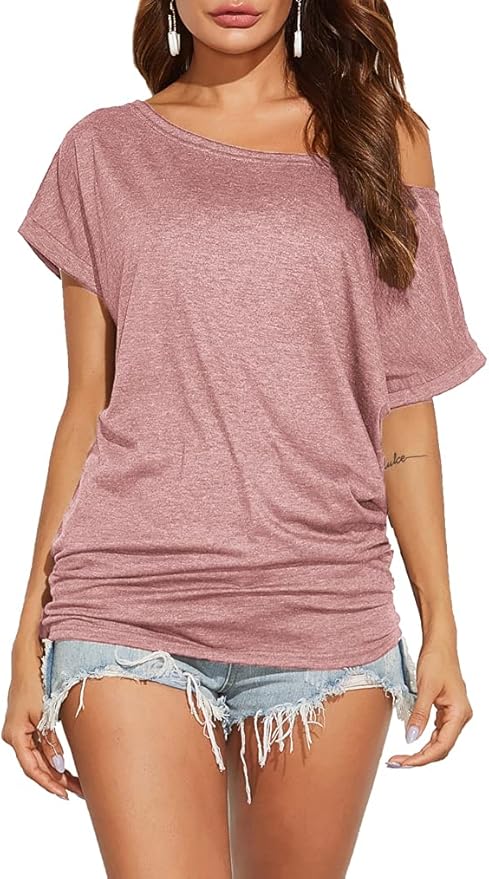 Poetsky Women's Off Shoulder Tops for Casual Style and Comfort
