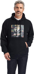 ARIAT Male Logo Hoodie - Comfortable and Stylish for Everyday Wear