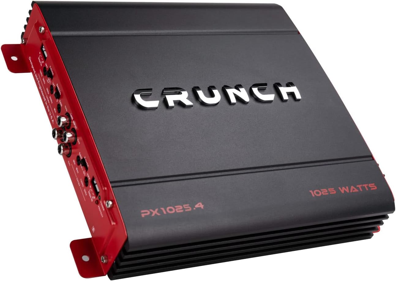 Power Up Your Ride with Crunch 1000W Car Amp!